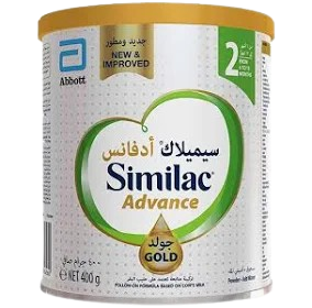 حليب أطفال سيميلاك ادفانس جولد 2 400 غ